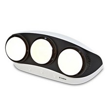 트리아이나 3구 눈부심 방지 실버램프 욕실난방기, TN-S3