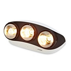 트리아이나 3구 특수가공처리 골드램프 욕실난방기, TN-G3