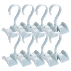 RIVERGREEN 旋轉式包包掛架, 藍色, 8個