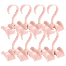 RIVERGREEN 旋轉式包包掛架, 粉紅色, 8個