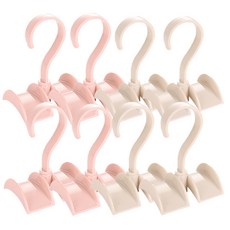 리버그린 회전식 가방걸이 화이트 4p + 핑크 4p, 혼합 색상, 1세트