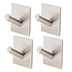 3M 심플한 접착식 걸이 1구, 4개