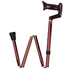 Carex 요크 접이식 지팡이, 브론즈색, 1개