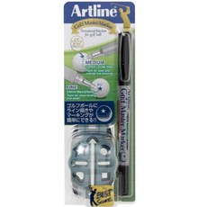 daiya Artline 高爾夫球內膽 + 油筆, 黑色的, 1套