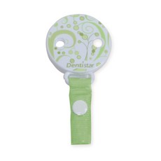 Dentistar 安撫奶嘴支架, 綠色, 1入