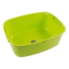 베이직 배수구 설거지통, 그린, 1개