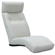 블루밍홈 에일린 좌식 의자, 아이보리