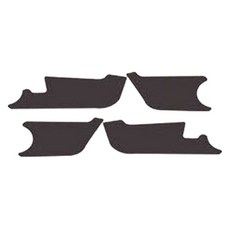 BlueCode 天鵝絨車門保護套 雙龍, 黑色, 雷斯特 舊款