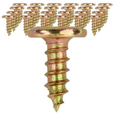 티엔알 번호판 보조 둥근 머리 피스 6mm, 혼합 색상, 100개