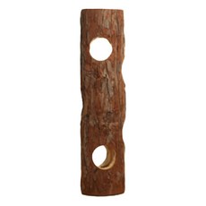 아리코 소동물 목재 장난감 DIY 목재 파이프 L, 1개