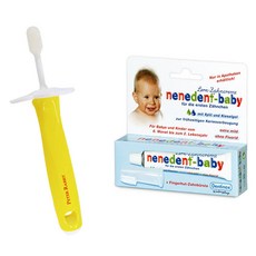 PETER RABBIT 比得兔 矽膠牙刷 第2階段+無氟牙膏 44g, 混色, 1組