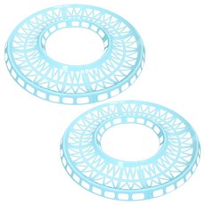 아리코 햄스터 장난감 쳇바퀴 활주로 트랙 4P 38 x 9.5 x 4 cm, 랜덤 발송, 2개