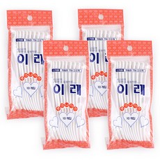 블룸엣홈 재활용가능 고급 일회용 포크, 10개, 4개
