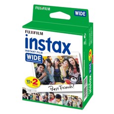 FUJIFILM 富士 instax 寬幅專用底片, 單一商品, 20個