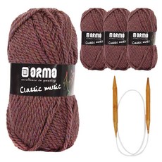 YEONIL DIY 羊毛針織線, 1套, 29000 極光