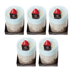 송월타월 테리베이커리 무스케익 손수건 미니 + 주방용, 민트(옥색), 5세트