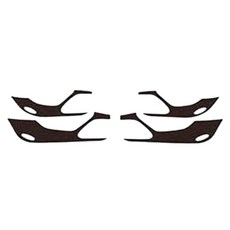 Urbain Class 絲絨門飾板 Renault Samsung, 黑色, Renault Samsung SM6