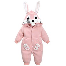 I LOVE BABY 兔子造型連身衣