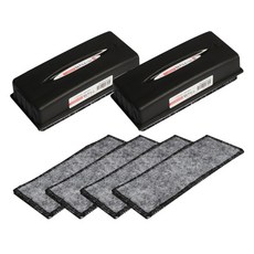BNS替換型白板擦 2入+替換墊 4入, 混色