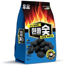 원콜 오리지널 일반형 바베큐 숯 BT-2000G, 1개, 2kg