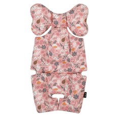 TUKEL 四季汽車安全座椅墊, 粉色 樹葉款