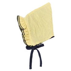 ALOHAJ 嬰兒荷葉邊素色帽子