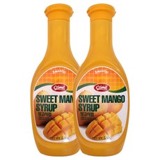서강 크리밀 망고시럽, 530g, 2개