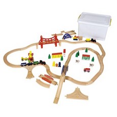 educo 木製火車遊戲套組, 混色