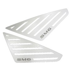 닥쏘오토 차량용 AL헤어라인 스포츠 플레이트 스트라이프형, SM6(실버)