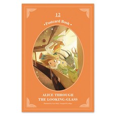 indigo 明信片 12入+信封 5入, 愛麗絲鏡子, 1套