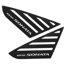 닥쏘오토 차량용 AL헤어라인 스포츠 플레이트 스트라이프형, LF쏘나타 뉴라이즈(블랙)