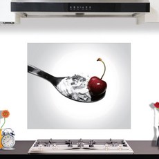 Ladian 廚房藝術玻璃櫻桃勺, 1個