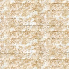 하솔 접착식 인테리어 폼블럭 100cm x 25m, 대리석 베이지, 1개