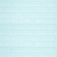 하솔 접착식 인테리어 폼블럭 100cm x 25m, 대리석 민트블루, 1개
