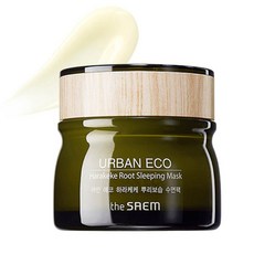 the SAEM 得鮮 Urban Eco亞麻籽保濕晚安面膜, 80ml, 1入