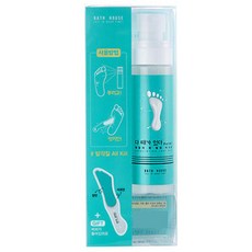 베스하우스 다 때가있다 Foot Ver 때밀이 풋 필링 미스트 + 버퍼, 1세트, 80ml