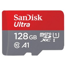 샌디스크 울트라 마이크로SD 100MB/s QUAR, 128GB, 1개