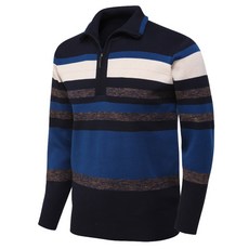 MASTER BEAR 男士羊毛混紡半拉鍊高爾夫針織衫