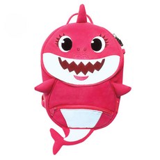 pinkfong 碰碰狐 鯊魚媽媽造型防走失背包 WP-B09