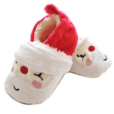 JOY MULTI 嬰兒聖誕老人造型絨毛鞋