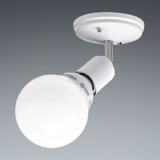 이솔전기 LED 자유봉 소켓 직부 등기구 E26, 화이트