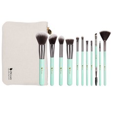 두케어 메이크업 브러쉬 11p 세트 U1101, 민트, 1개