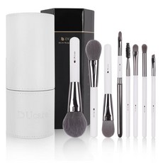 DUcare 黛蔻 彩妝刷8件組 D801, 白色, 1個