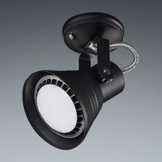 이솔전기 LED PAR30 나팔 직부 등기구 소 E26, 블랙