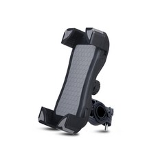Black Rhino 自行車夾智能手機支架, 灰色, 1個