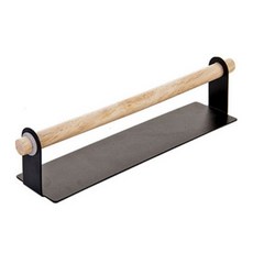 아울리빙 모던 키친타올 걸이, 블랙, 1개