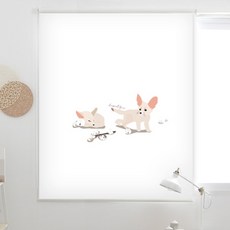 끌래망스 사막여우 롤스크린 암막