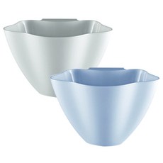 부자오빠 다용도 음식물 쓰레기통 2p, 블루, 그레이