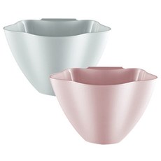 부자오빠 다용도 음식물 쓰레기통 2p, 핑크, 그레이