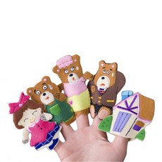 Magic Castle 三隻熊手指玩偶, 5種, 1個